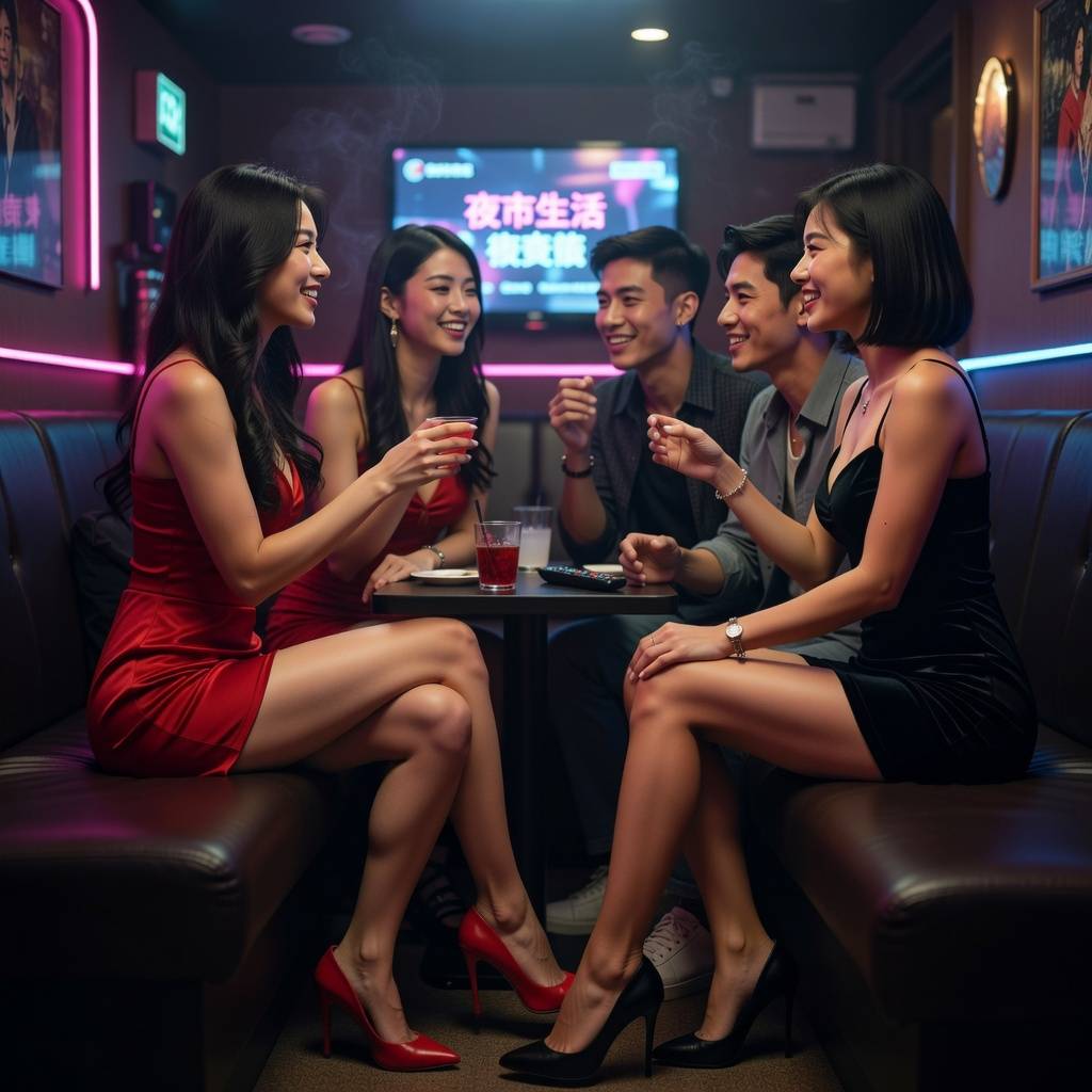 酒店小姐工作內容陪酒聊天互動情境